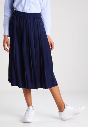 Pliceret nederdel /Nederdele med folder - dark blue