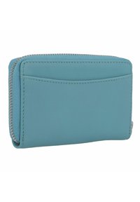 Braun Büffel Clutch - türkis