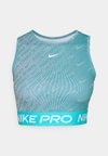 CROP TANK  - Débardeur - dusty cactus/white