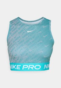 CROP TANK  - Top - dusty cactus/white