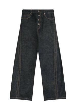Bershka, BOOT-CUT JEANS - Džínsy voľného strihu - royal blue