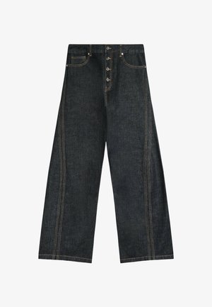 Bershka, BOOT-CUT JEANS - Džínsy voľného strihu - royal blue