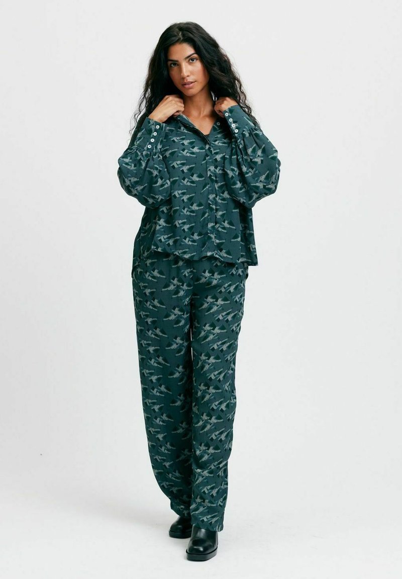 Emmamalena Tygbyxor - green