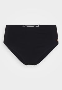 LACE UP BOTTOM - Bikini bottoms - black