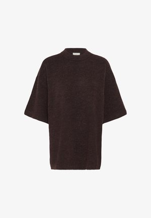 Kaffe, KANIEL - T-shirt basic - fudge melange