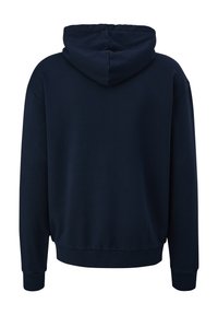 QS Zip-up sweatshirt - tiefblau