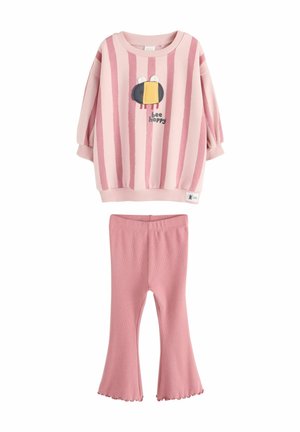 Next FLARE SET - Trousers - pink