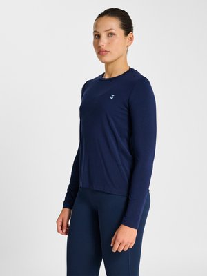 Hummel SOFT  - T-shirt à manches longues - dress blues