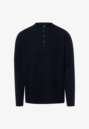 Nils Sundström, NILS SUNDSTRÖM LANGARMSHIRT - Langarmshirt - marine