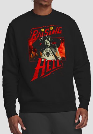 STRANGER THINGS EDDIE MUNSON RAISING HELL - Sweatshirt - black