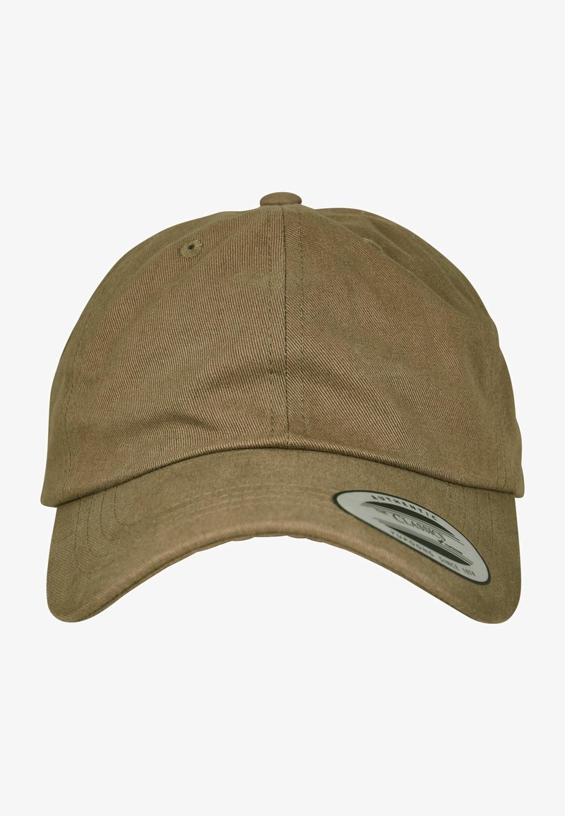 Flexfit PEACHED COTTON TWILL DAD - Šiltovka - loden