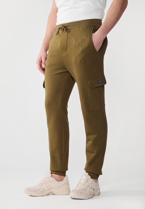 Tracksuit bottoms - dark olive