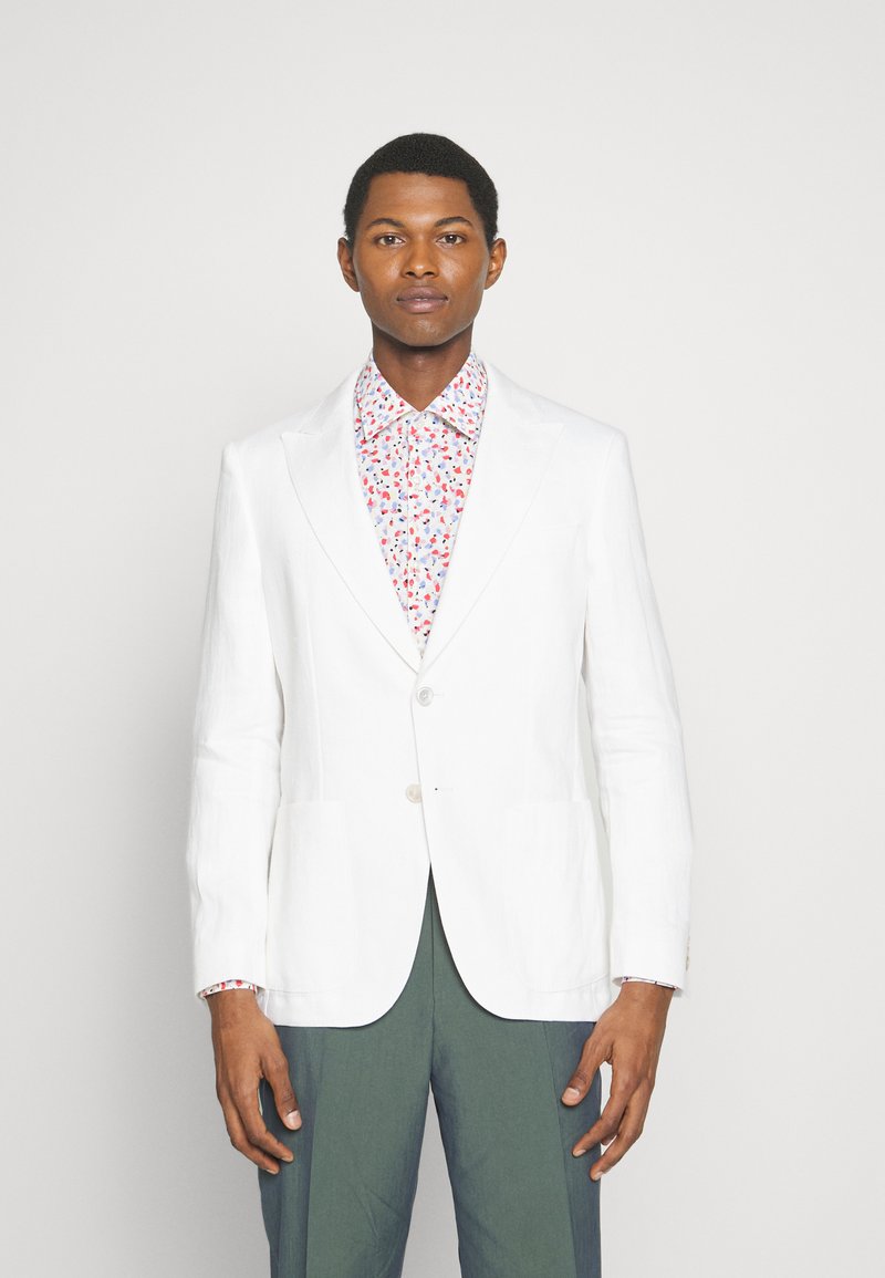 BOSS HUTSON PEAK Blazer jacket white Zalando.ie