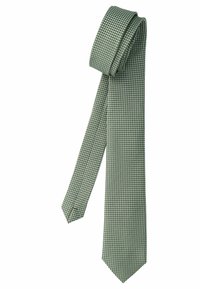 WILLEN UNI BI-COLOR - Tie - oliv