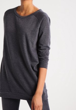 Sweatshirt - mottled dark grey