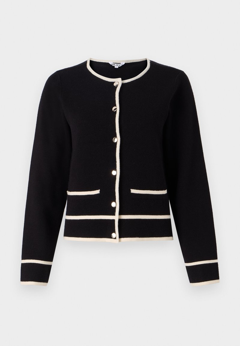 Object OBJTHESS - Cardigan - black - Zalando.co.uk