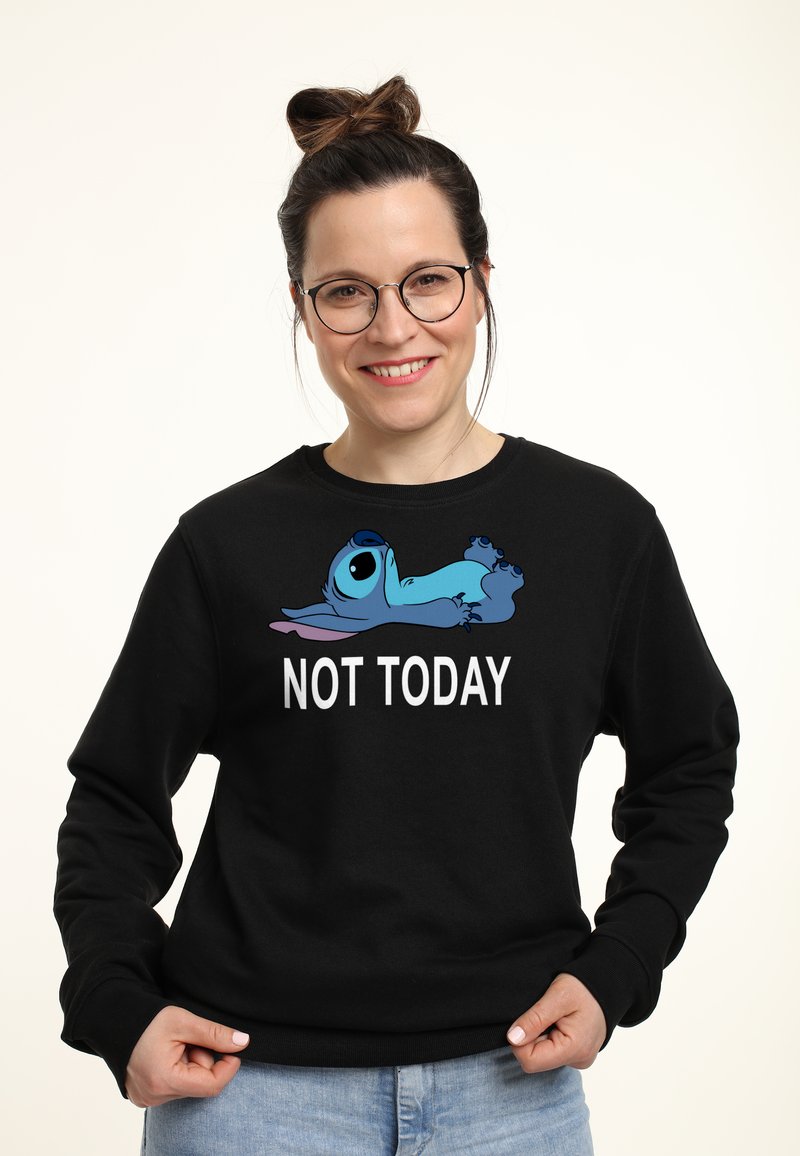 Disney DISNEY LILO & STITCH NOT TODAY - Sudadera - black