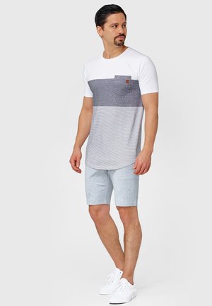 INDICODE JEANS, INDICODE JEANS SHORTS AALBORG - Shorts - sky way