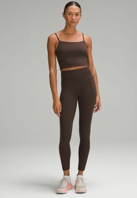 lululemon WUNDER TRAIN HIGH-RISE 64CM - Leggings - espresso