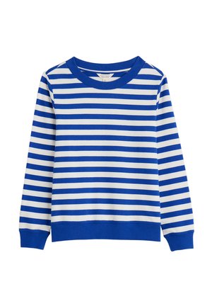 Seasalt Cornwall Sweatshirt - blue scallion chalk bright marine