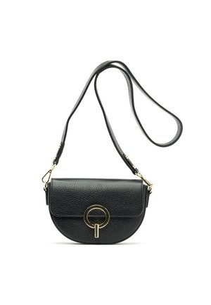 Keresztpántos táska - czarny