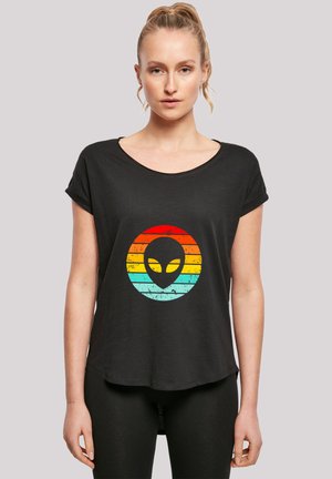 Print T-shirt - schwarz