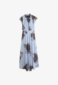 No seleccionado, blue floral print