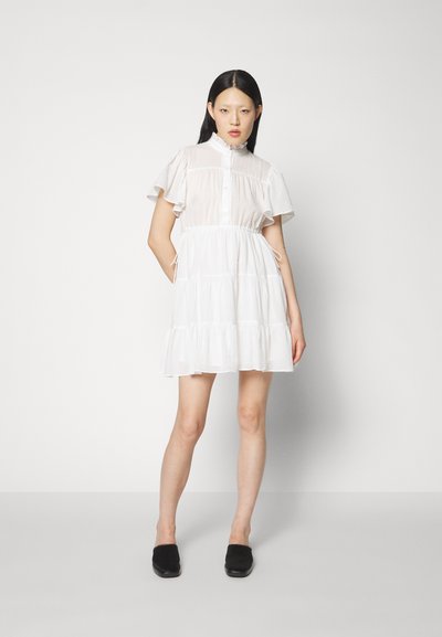DESIGNERS REMIX LUCIA LAYER DRESS - Φόρεμα ημέρας - white