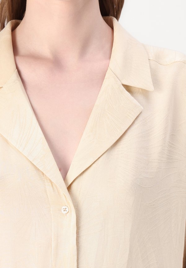 BANJET - Button-down blouse - open beige4