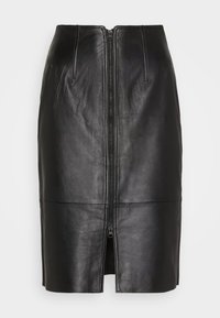 YAS Pouzdrová sukně - black