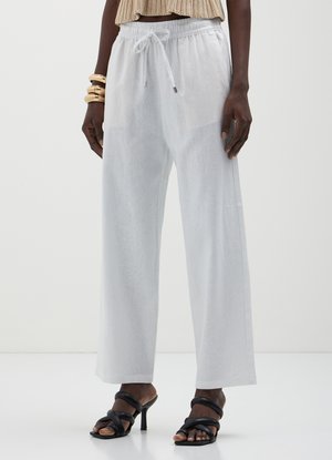 Calliope JOGGER - Pantaloni - bianco
