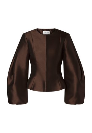 Malina, VENDELA BALLOON SLEEVE BLOUSE - Blouse - dark brown