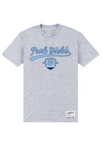 Henry Tiger PARK FIELDS VARSITY SHIELD - Triko s potiskem - sport grey