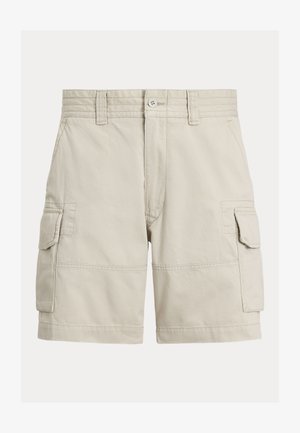 Polo Ralph Lauren 8-INCH GELLAR RELAXED TWILL CARGO SHORT - Kratke hlače - classic stone