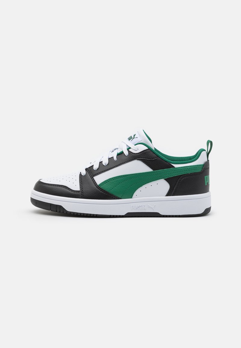 Puma - REBOUND - Sneakers - black/white/vine, Forstør