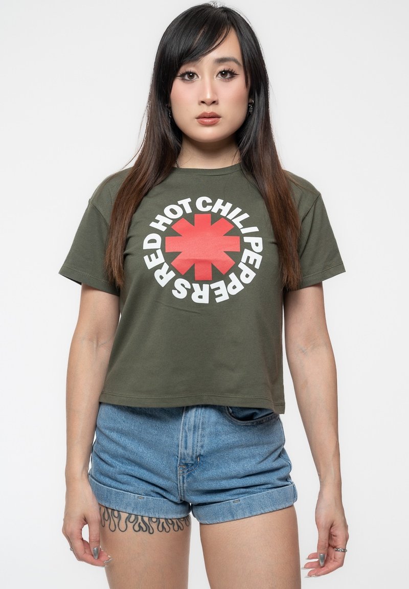 Paradiso Clothing RED HOT CHILI PEPPERS CLASSIC ASTERISK - Print T-shirt - green