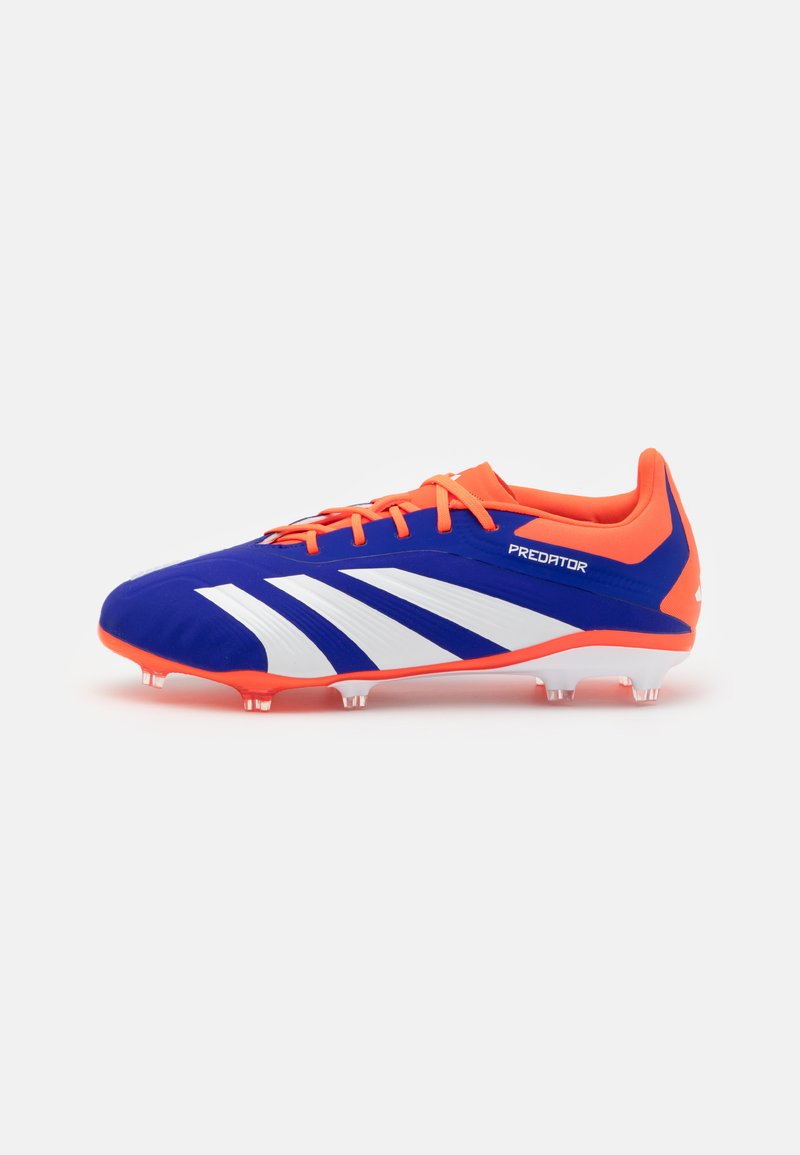 adidas Performance PREDATOR ELITE FG UNISEX - Scarpe da calcio per terreni duri - lucid blue/footwear white/solar red