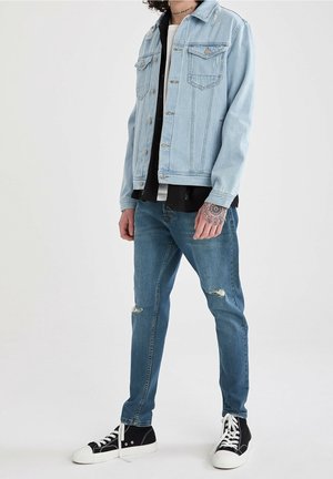 Džínová bunda - light blue