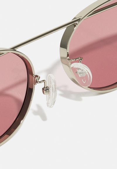 Alexander McQueen Slnečné okuliare - silver-coloured/pink