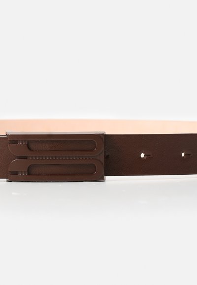 Victoria Beckham TONAL REGULAR FRAME BELT - Vöö - dark brown