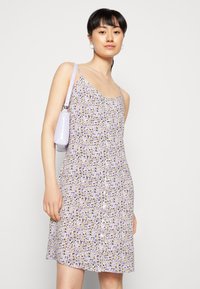 Even&Odd Vestido de dia - purple/yellow/multi-coloured