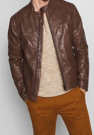 Lederjacke - brown