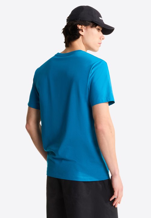 The North Face M EVOLUTION SIMPLE DOME REGULAR SHORT SLEEVE TEE - Basic T-shirt - dusk blue/tnf white — foto 3
