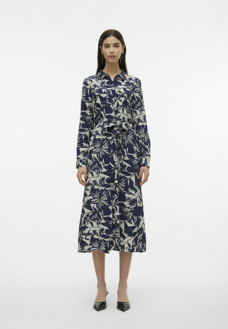 VERO MODA dam skjorta VMBISSE - Navy Blazer main image 0