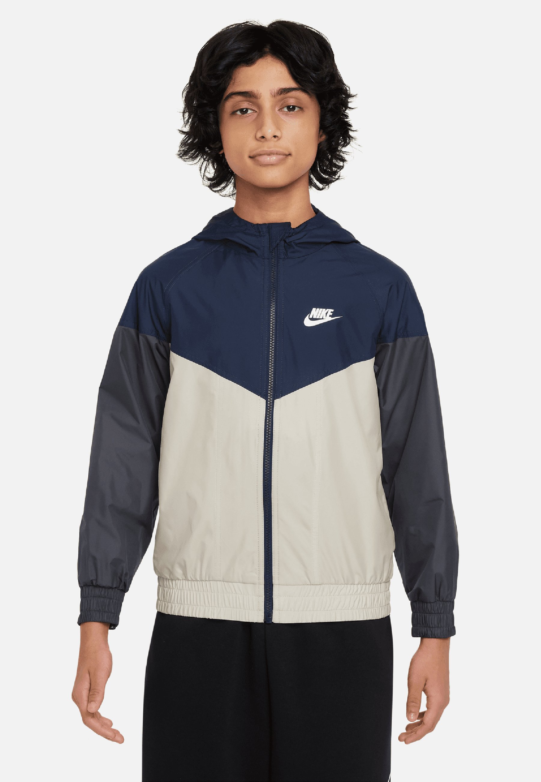 nike sportswear colour block lightweight jacket