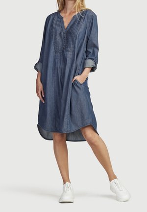 Robe en jean - dark-blue denim