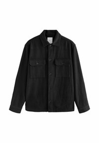 REGULAR FIT - TWIN POCKET - Chaqueta fina - black