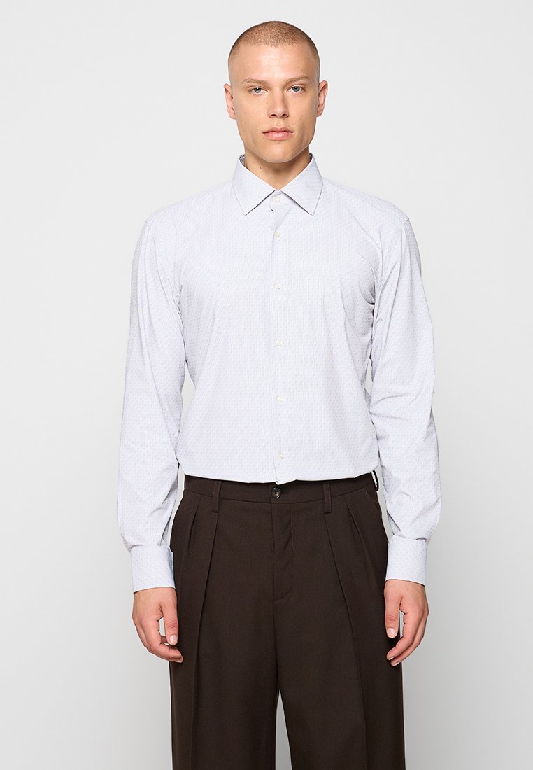 Boss Zakelijk overhemd grijs Boss Zakelijk overhemd grijs