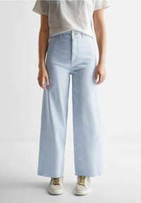 Mango Kids SEAMLESS - Flared jeans - light blue