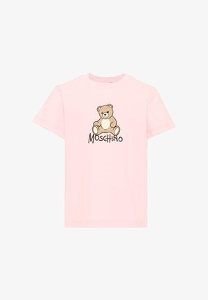 MOSCHINO, - T-shirt z nadrukiem